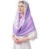 Skin Friendly Lace Headcover Communion Headcover Veil Religious Event Veil for Bridal Event, and Daily Fashion