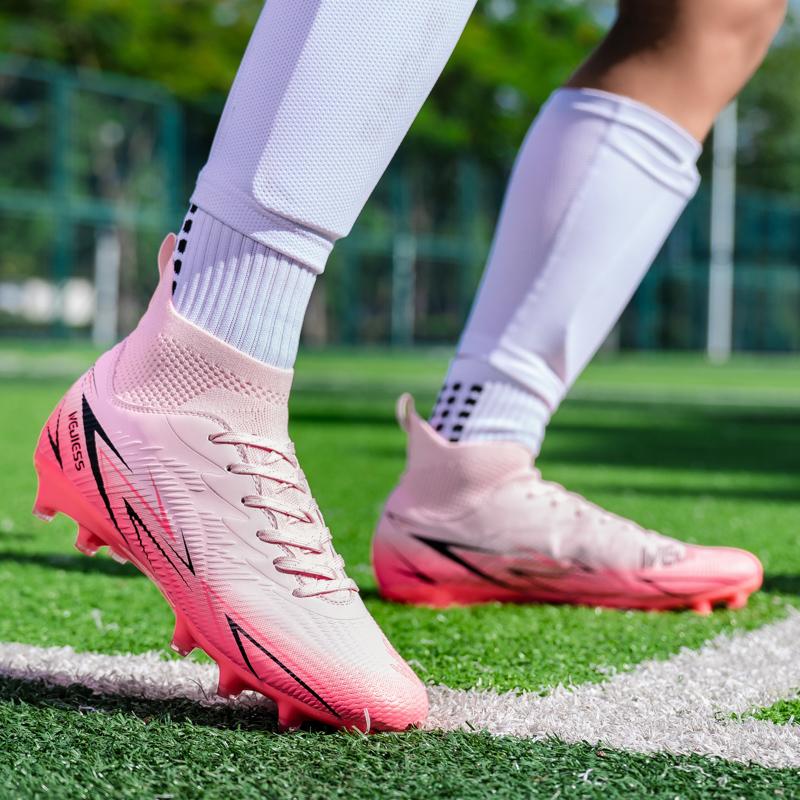 Unisex Fußballschuhe Outdoor/Indoor Jungen Mädchen Fußballschuh Professionelle Futsal Fußballtraining Turnschuhe