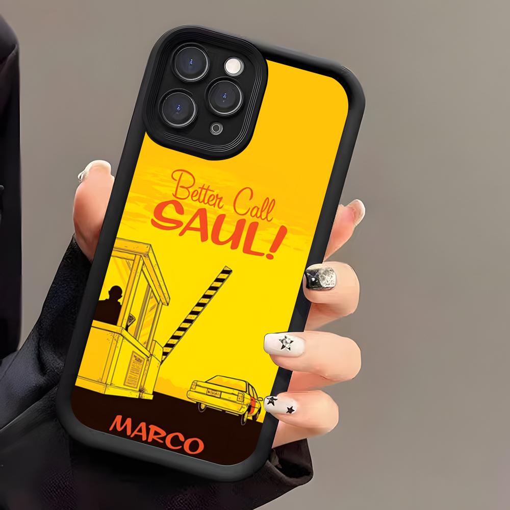 Better Call Saul Phone Case For IPhone 17 Air 16 E 15 14 Plus 13 12 11 Pro Max Black Sky Eye Stepped Protective Case