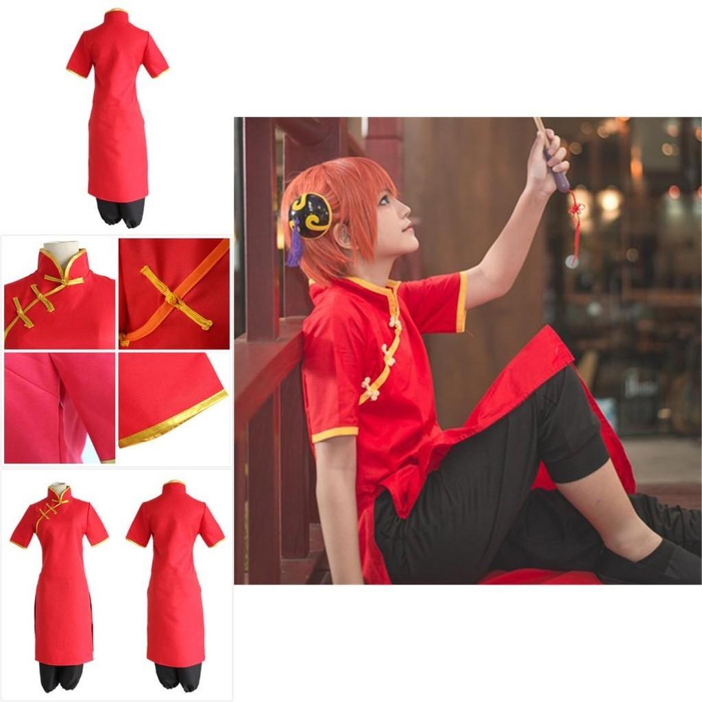 Stilvolles Gintama Kagura Cosplay Kostüm Mit Atmungsaktivem Stoff Und Perfekten Nähten Für Alle Anlässe