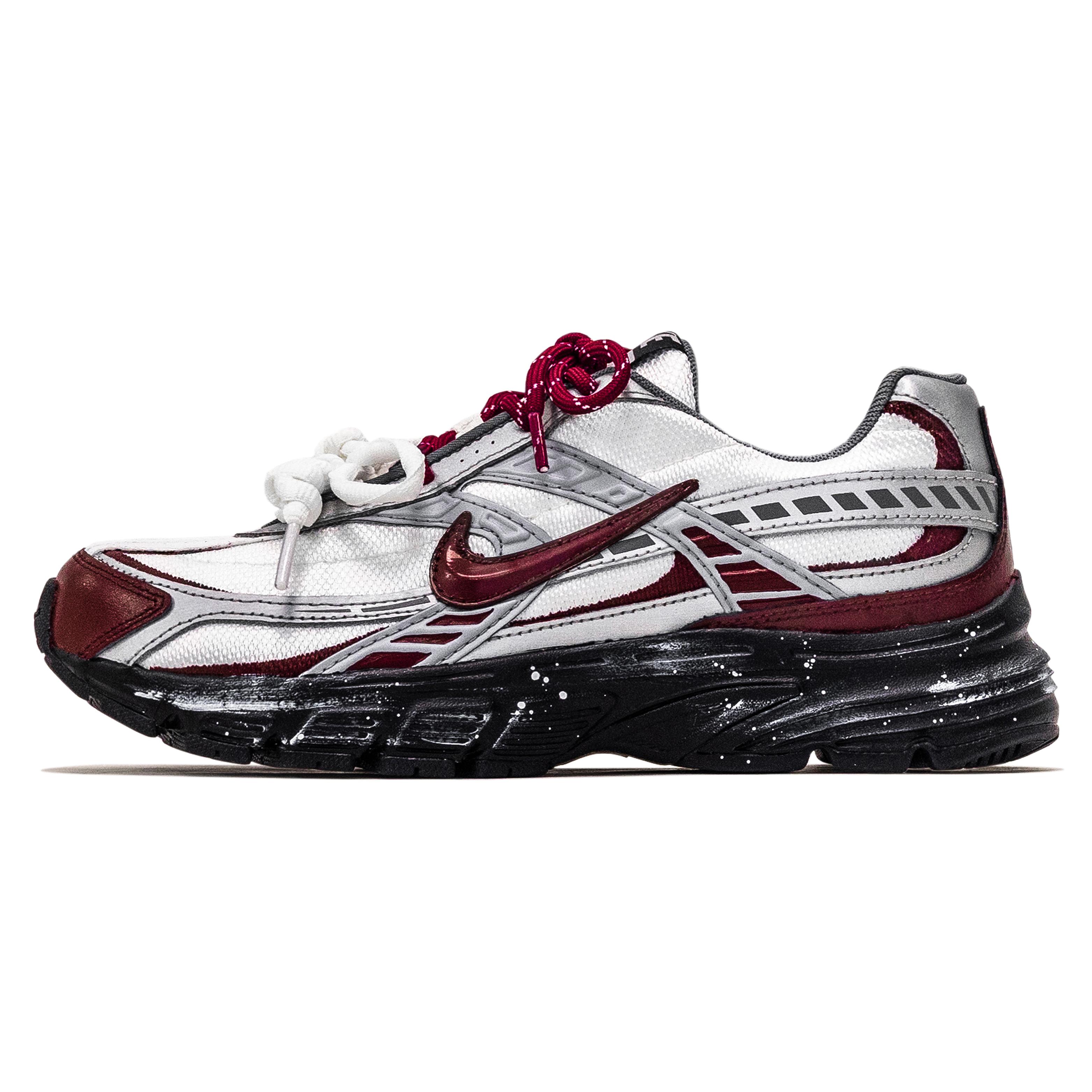 

Nike Initiator Leather, Textile Abrasion Resistant Slip Resistant Low top Casual Running Shoes Men s Black Red IO7609-101(Team901-) 43