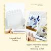 Simple PP Photo Album Clear 3/4/5/6 Inch Photo Card Binder Loose Leaf Design Mushroom Hole Photocard Holder DIY Photo Album