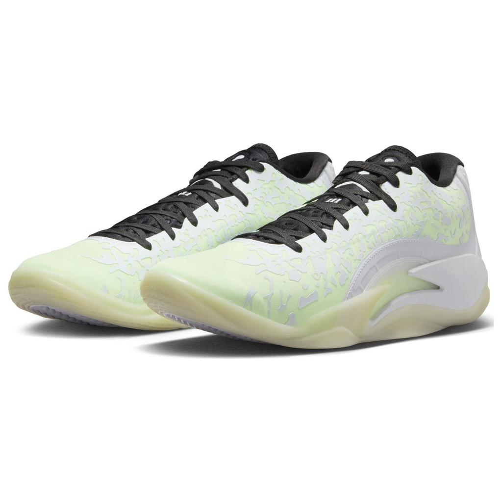 Air Jordan Zion 3 PF No Guts Men Sneakers White Black Barely-Volt DR0676-110