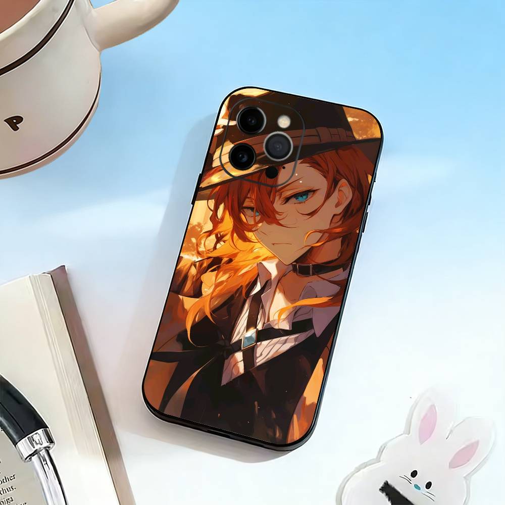 

Bungo Stray Dogs N-Nakahara Chuuya Phone Case Silicone Soft For IPhone 17 16 15 14 13 12 11 X XR Plus Pro Max Plus iPhone13PRO