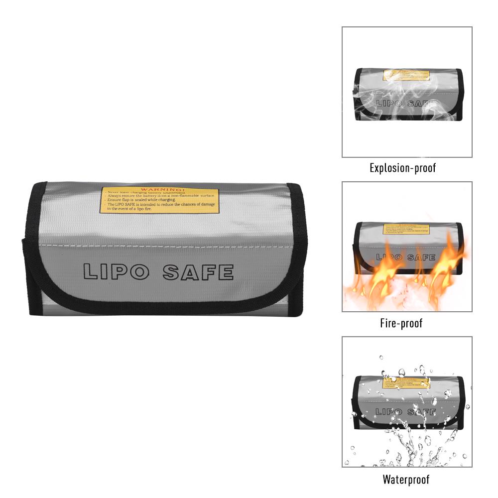 Explosion Proof Lipo Battery Safe Bag Firepoof Waterproof Protection Bag for Charge & Storage