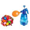 Kids Water Balloon Pressure Sprayer Set Includes 100Pcs Balloon For Outdoor Activities Practical Air Balloon Pump