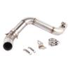 Slip On Motorcycle Exhaust Muffler Full System Middle Link Pipe  For KTM DUKE 125 150 200 390 2012-2016
