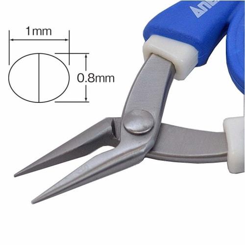 ANEX Pliers, SUS410 Steel with Grip, Standard Size, 135mm, No. 251 [For precision work such as making accessories and fishing tackle] Tools, Accessori