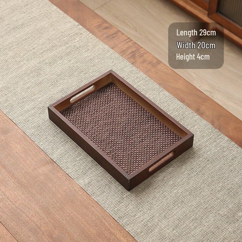 Yuede Rattan Bamboo Handle Tray