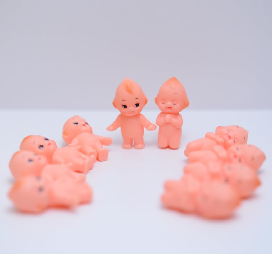 Made In Japan Obitsu Kewpie 3.5cm 2 Types, 5 Figures Each, 10-piece Set OBKP035