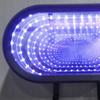 Väggmonterad nyckelhållare för bilnycklar med LED-ljus, 2 krokar, nyckelorganisatör för entré eller garage