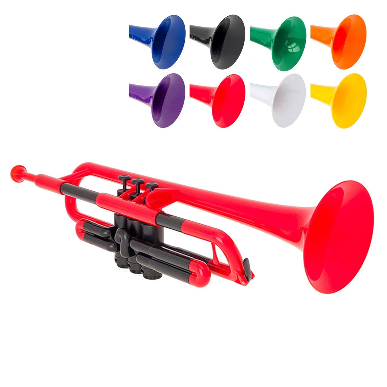 

pInstruments Пластиковый духовой инструмент труба pTrumpet Красный PTRUMPET1R []