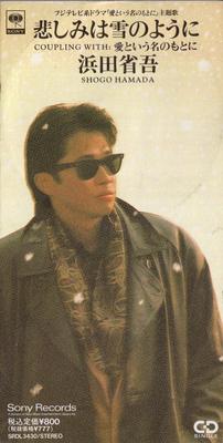 CD SH?GO HAMADA - Kanashimi Ha Yuki No Yoni (sorrows  SRDL3430 Sony Records 1992 Japan Japanese Pop/Rock Used