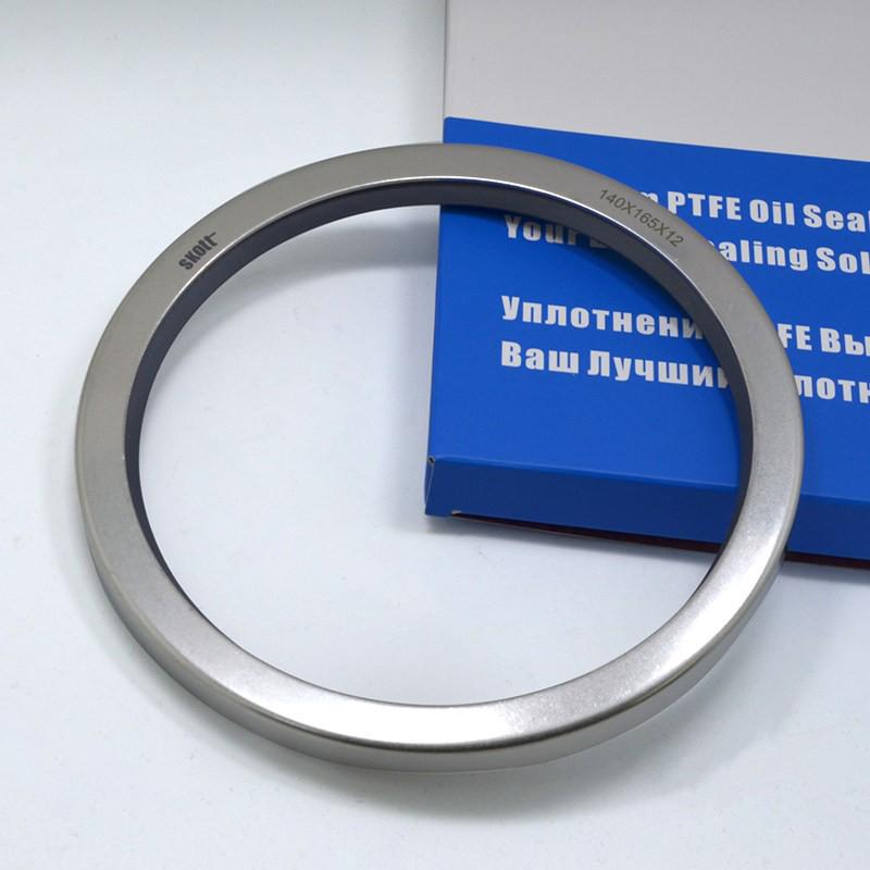 130-140 SKOTT High-Speed Stainless Steel Oil Seal, Single/Double Lip PTFE for Chemical Metallurgy Shafts