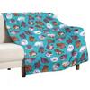Seal Pup Throw Blanket Sofa Quilt Blankets For Baby Summer Beddings For Sofa Flannel Manga Blankets