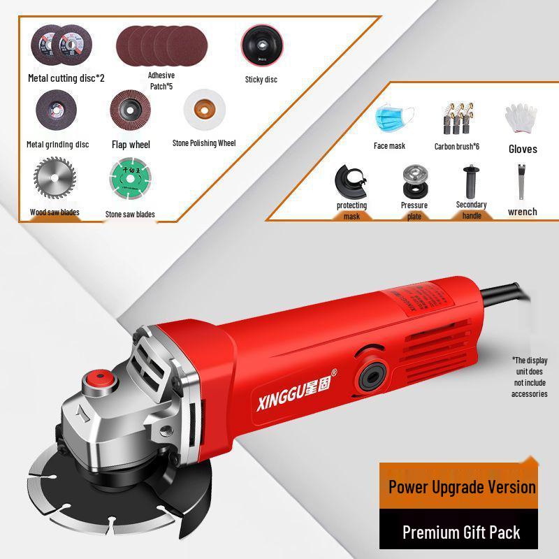 Multifunctional Electric Angle Grinder and Polisher for Home Use