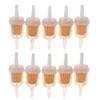 10 Pieces Motorcycle Dirt Bike Inline Gas Petrol Fuel Filter 6mm 8mm Pipe