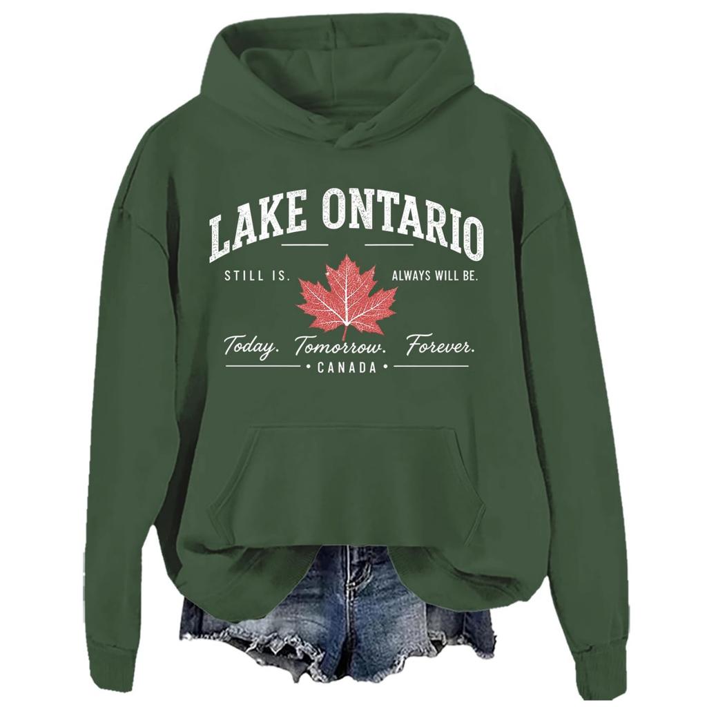 Unisex Hoodie with Letter Print and Pocket for Casual Athletic Wear
