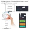ZigBee Smart Drehschalter DIY Drahtloser Szenen-Taster Drehbarer Dimmerschalter Hausgeräte-Automatisierung Verknüpfung Fernbedienung