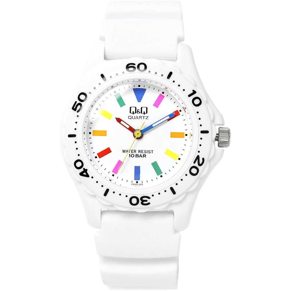 [Citizen Q&Q] CITIZEN Q&Q Wristwatch with Urethane Strap, Color Watch VR25-002 White Multi [Paral...