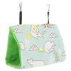 Plush Fluffy Bird Nest House Soft Flannelette Fabric Sleeping Bed Hanging Hammock Bed  For Hamster