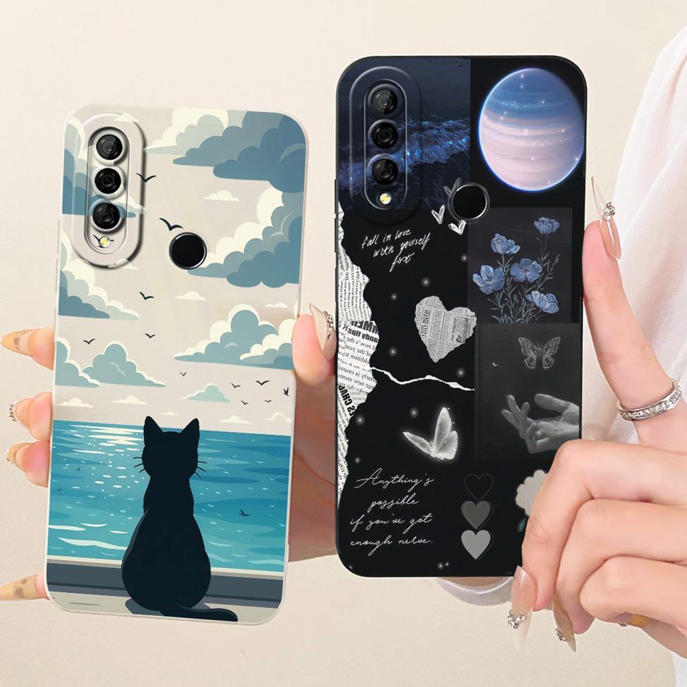 Casing For Honor 9X Cover STK-LX1 Luxury Fashion Cartoon Cute 2D Painted Silicone Phone Case For Honor9X