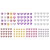 20Pcs/Pack Nail Beauty Lightweight Beautiful Decorative Ladies Peach Heart Nail Art Decorations Parts Nail Charms
