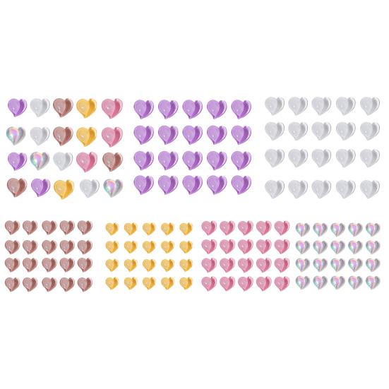 20Pcs/Pack Nail Beauty Lightweight Beautiful Decorative Ladies Peach Heart Nail Art Decorations Parts Nail Charms