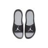 Air Jordan Hydro 6 Retro Slide Black Men Sandals White-Wolf-Grey 881473-011
