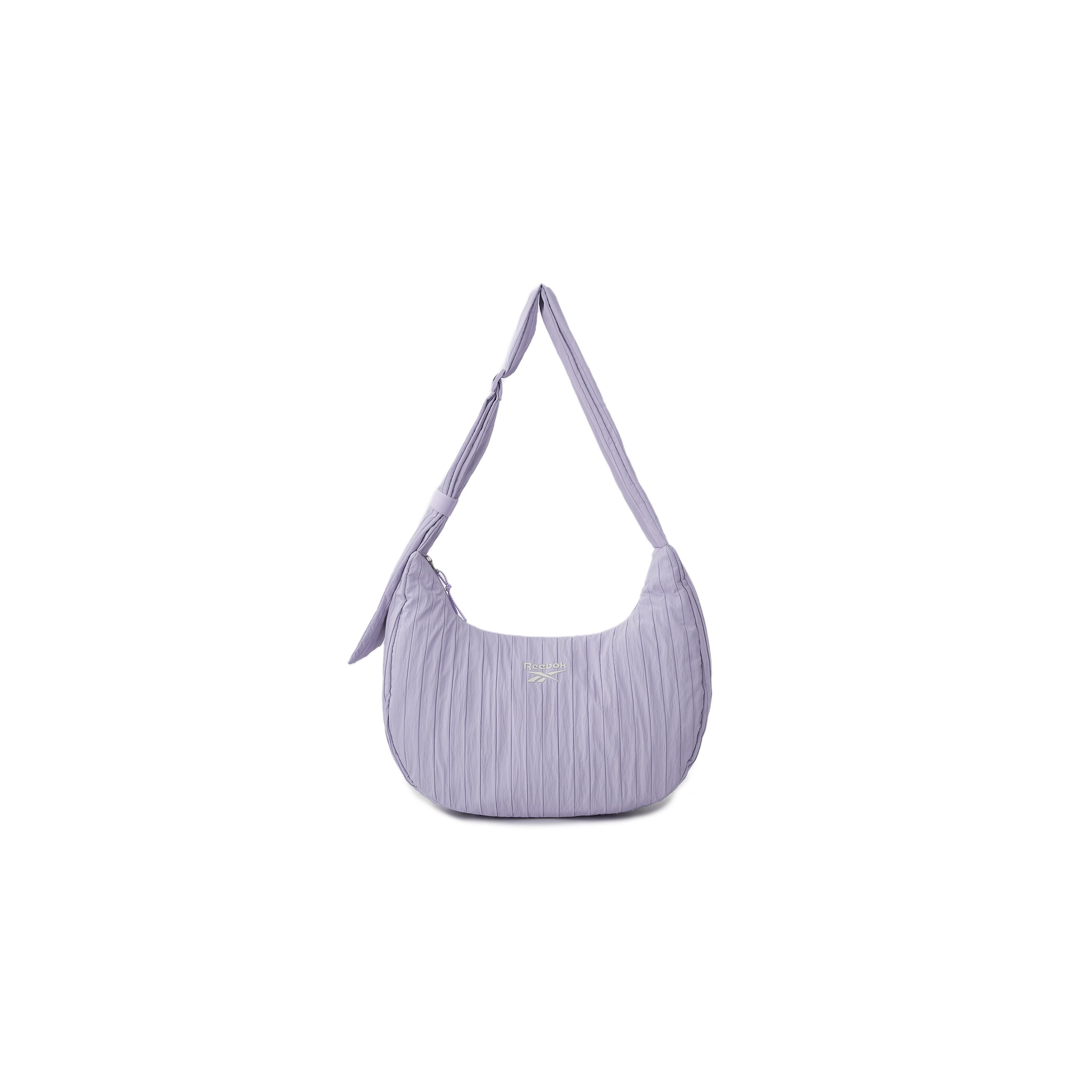 

New Reebok Fabric Cloud Bag, Shoulder Bag, Crossbody Bag Unisex Light Purple RB240082M-709 41.9*14.0*33.0CM