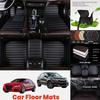 5D leather waterproof Custom Car Floor Mats For Nissan ARIYA 2020-2026 Years Auto Carpets Foot Coche Accessorie liners
