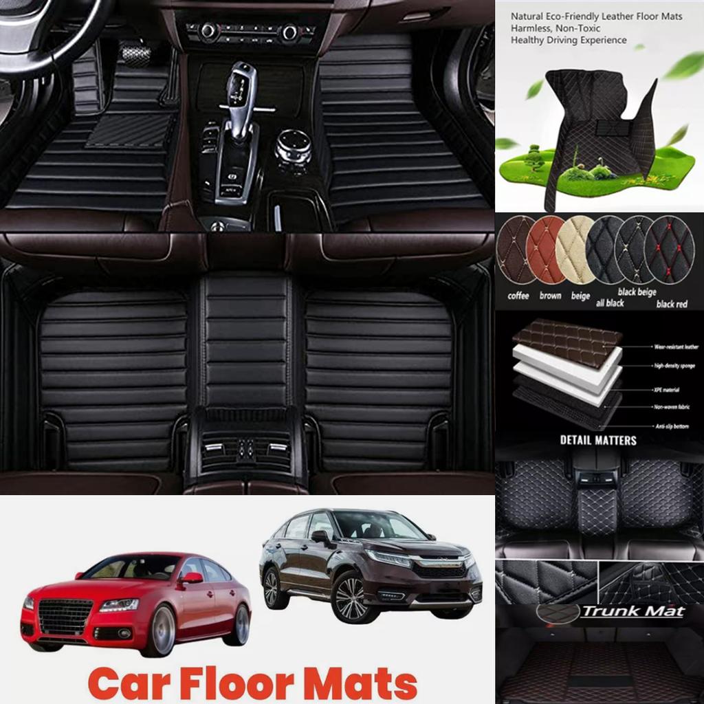 5D leather waterproof Custom Car Floor Mats For Nissan ARIYA 2020-2026 Years Auto Carpets Foot Coche Accessorie liners
