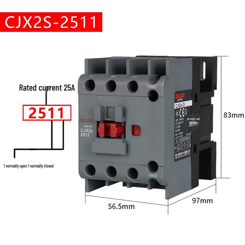 DELIXI AC Contactor Switch CJX2 Series (1210-95) 220V
