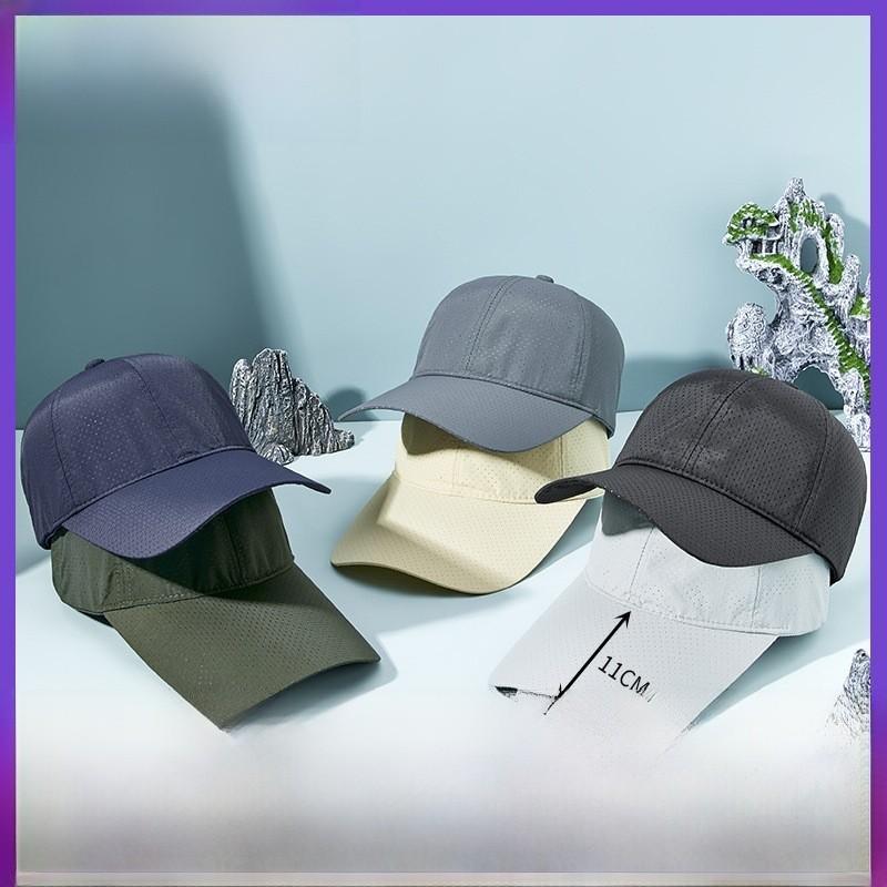 Summer Uv Protection Baseball Cap For Men Women With Adjustable Fit And Waterproof Nylon Material