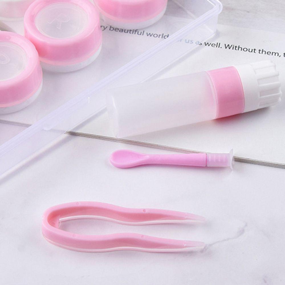 Storage Easy Carry Travel Eyewear Kit Contact Lenses Case Portable Glasses Box Organizer Container