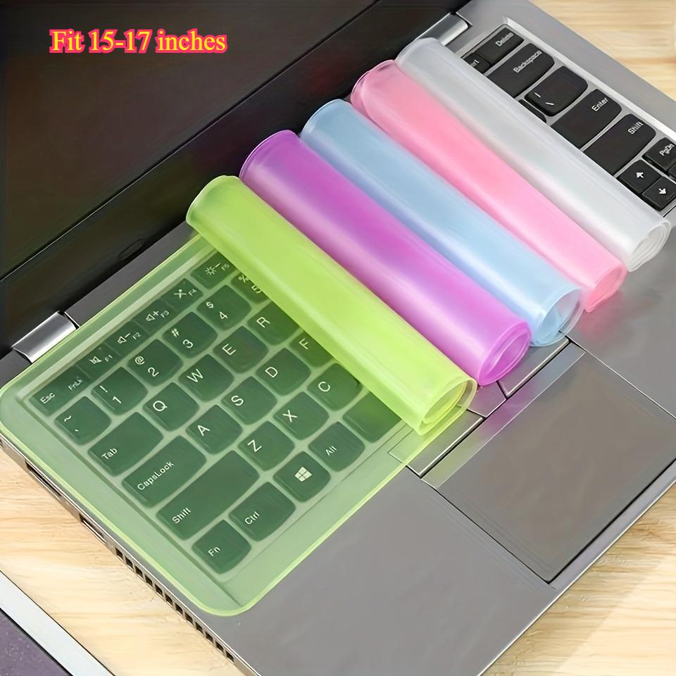 Ultra-Thin Silicone Keyboard Protector for Laptops - Transparent, Durable & Flexible Protective Film with Ergonomic Design, Scratch-Resistant