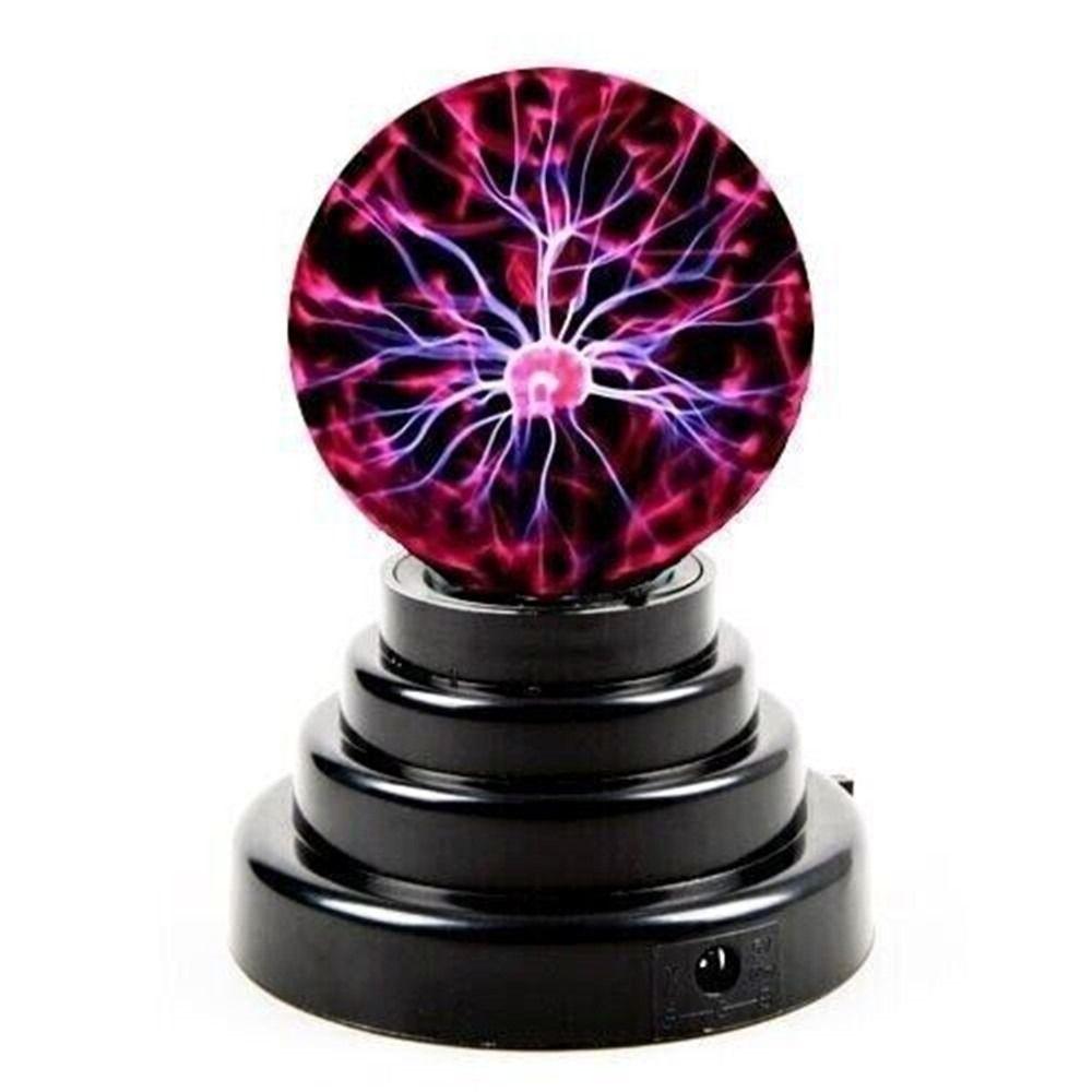 

NEW USB Glitter Lighting Touch Glass Atmosphere LED Night Light Plasma Ball Lamp