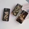 PP56 Snake Design Soft Shell Transparent Phone Case for Samsung Galaxy A04 A04S A14 A23 A34 A54 M23 M33 M52 M53