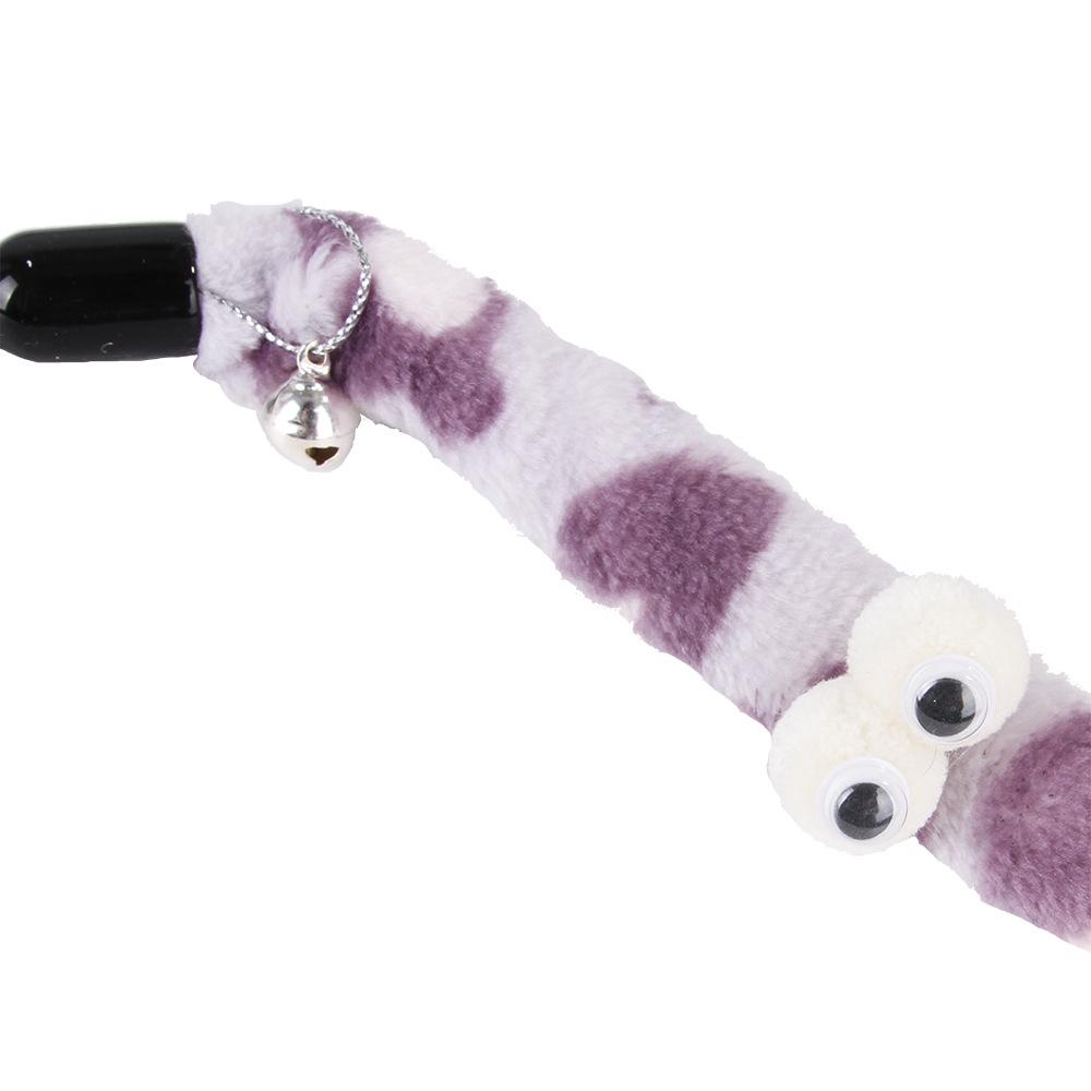 Cat Toys Simulation Snake Teaser Wand for Cat Funny Playing Toys for Pet Catcher Rod Interactive Toys Exercise Cat Accessories