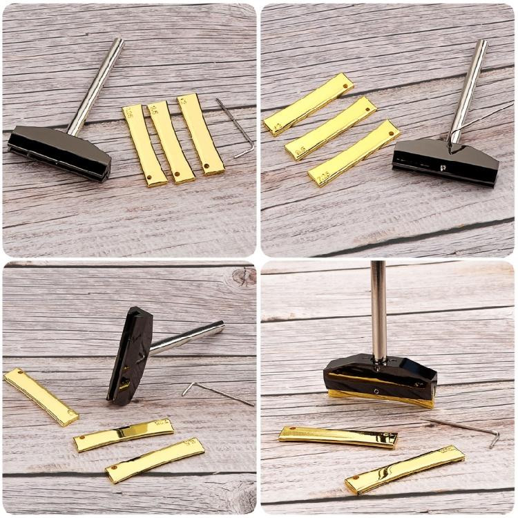 Practical Guitar Repair Set with Own Aligning Press Caul 3 Radius Inserts Suitable for Professional Instrument Care