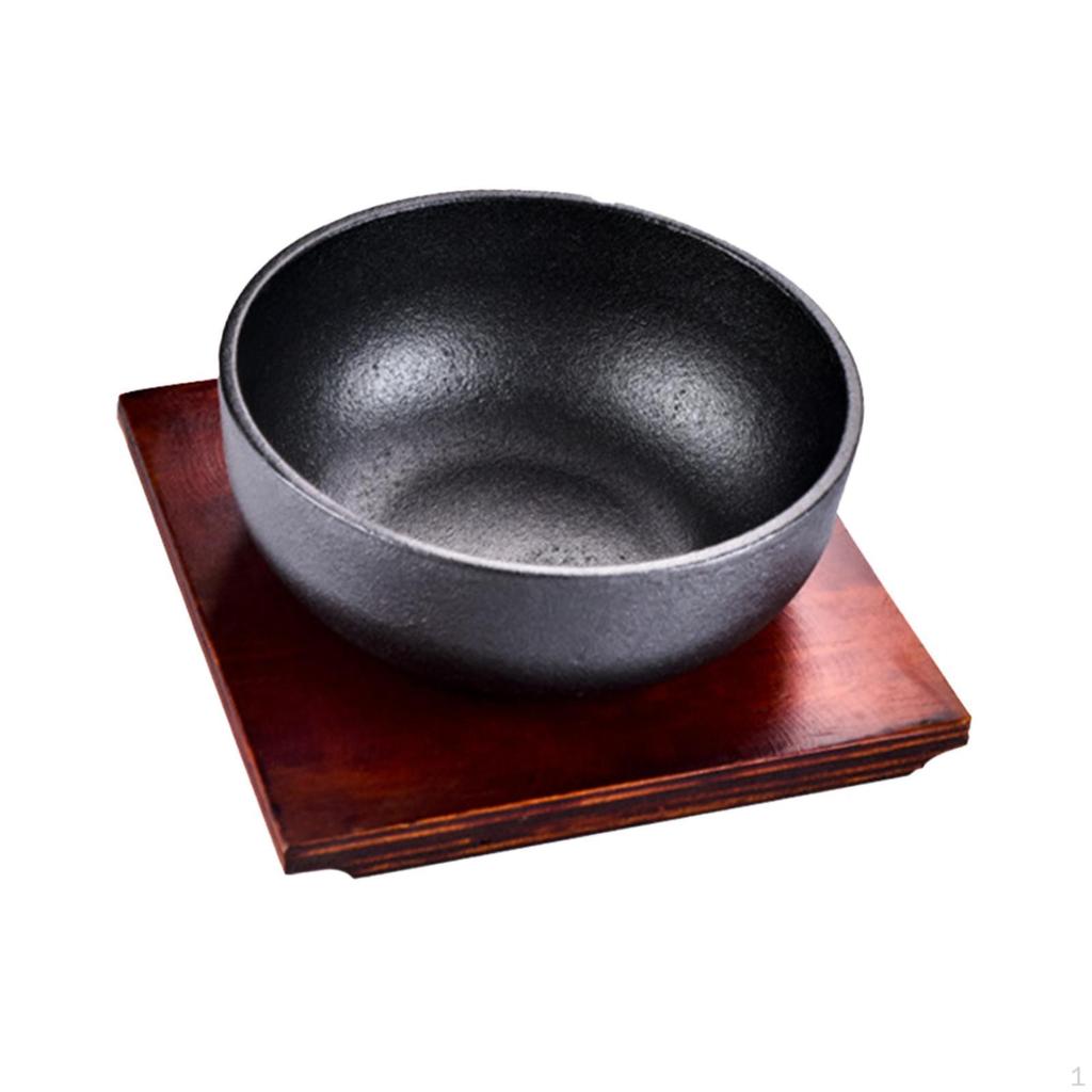 Cast for Bibimbap And Rice Dishes Portable Mixing Container