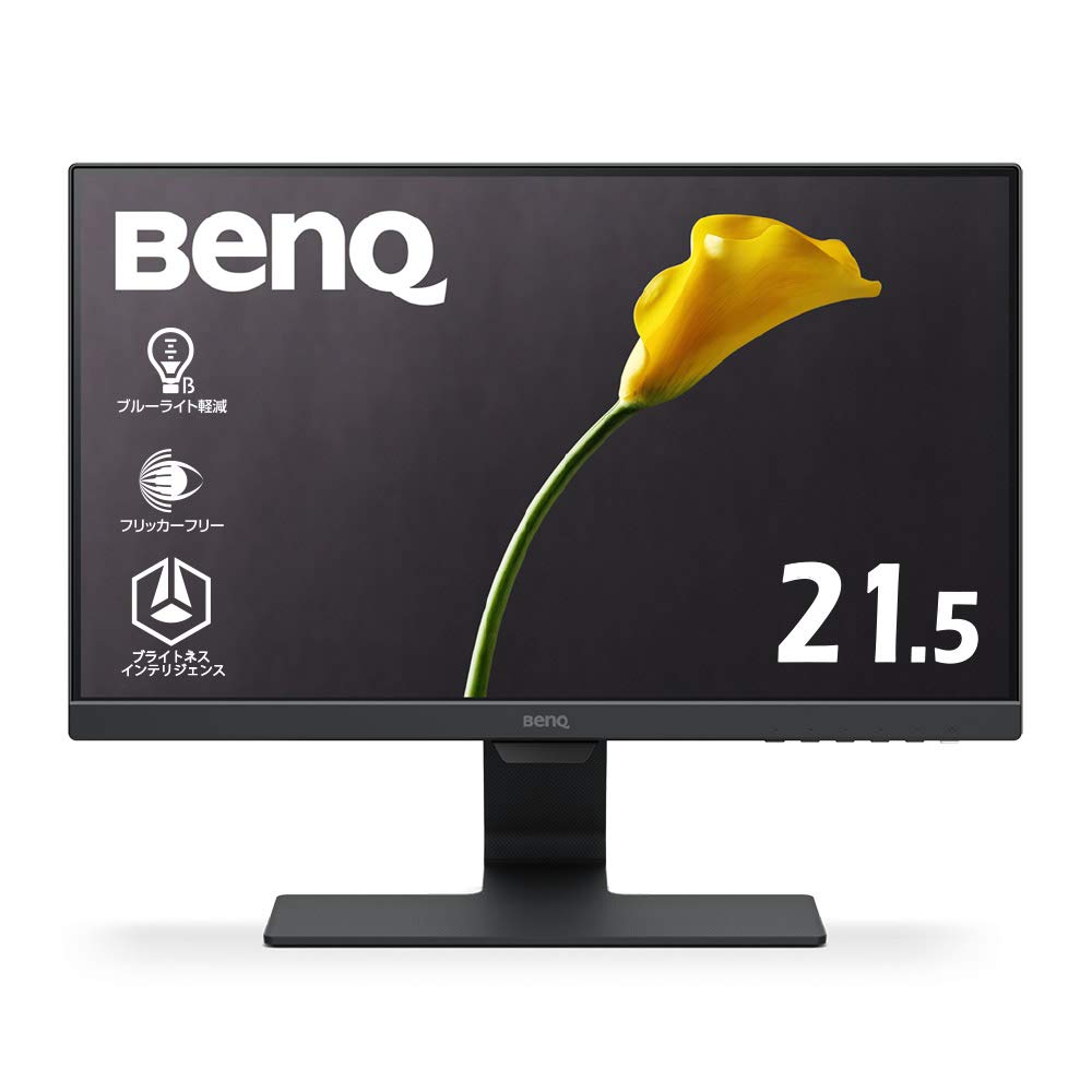 

BenQ GW2280 Eye Care Ultra Slim Bezel Monitor із функцією автоматичного регулювання яскравості (21,5 дюйма/Full HD/VA/Є (BI)/Синій чорний