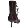 Zara Fashionable Sheepskin Short Boots Women Boots Red-Brown 13103510700