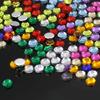 12 Colors Glitters 3mm Acrylic Nail Decoration Stickers DIY Tips Manicure Wheel