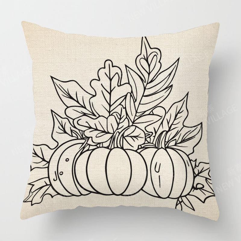 Decorative Cushion Home Living Room Decor Throw Pillow Cover 40*40 40x40cm 60x60cm 45x45cm 50x50cm Pillowcase Halloween Autumn