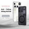 Funda Transparente Antigolpes Para Nothing Phone 3 6.67 pulgadas Marco Mate de TPU Cubierta Trasera de Plástico Duro Carga Inalámbrica Magnética