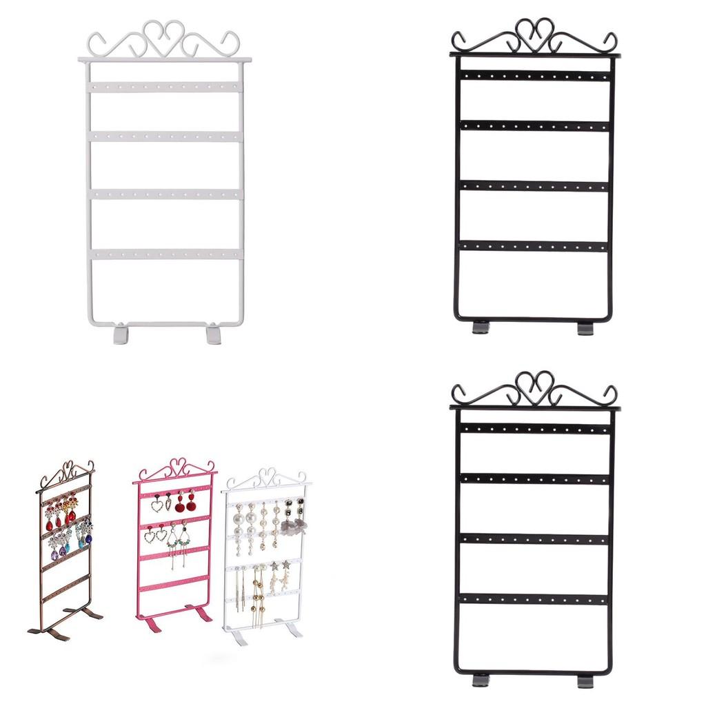 Elegant Iron Metal Earring Holder Display Stand For Jewelry Organize And Showcase Earrings