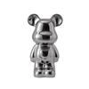 2pcs Aesthetic Bear Brick Ceramic Statue Teddy Bear Decor Action Figure Sculptures Ornament for Room Home Decoration Crafts
