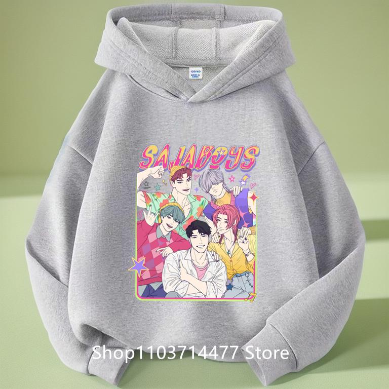 Hoodies & Sweatshirts Lässig Film Unisex Hoodies Kinder Hoodie Manga Kinder Kpop Dämonenjäger Kinder-Sweatshirt Niedlicher Tiger-Hoody für Jungen Mädchen