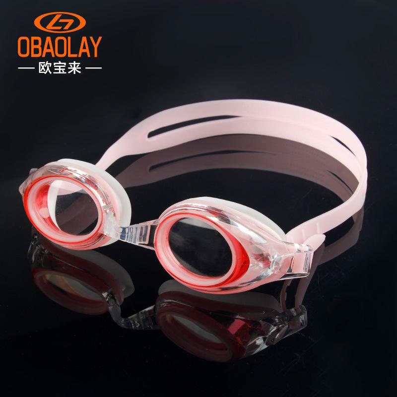 Replaceable lens anti-fog swimming goggles, unisex, comfortable fit, silicone material, suitable for nearsighted individuals, waterproof, and